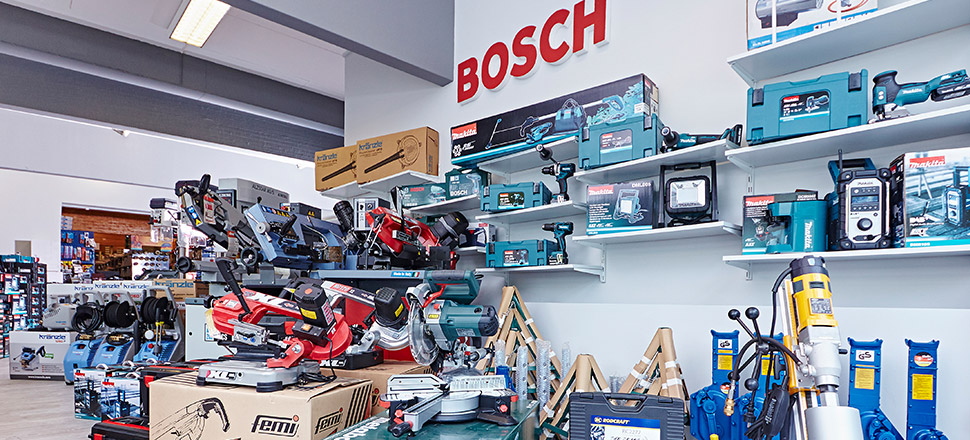 Übersicht von Bosch-Bohrern